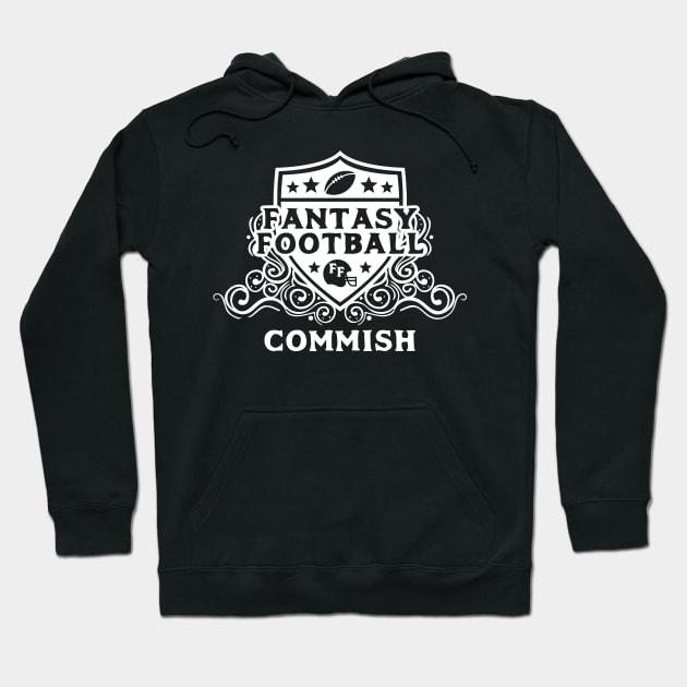 Fantasy Football Commish Hoodie by FantasySportsSpot